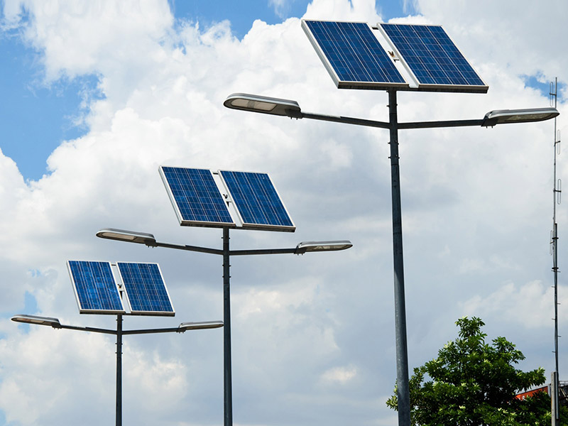 Solar street light